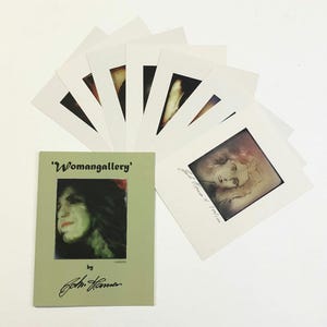 Collection of eight “Woman Gallery” giclée limited edition prints - original work by John Hansen, Denmark