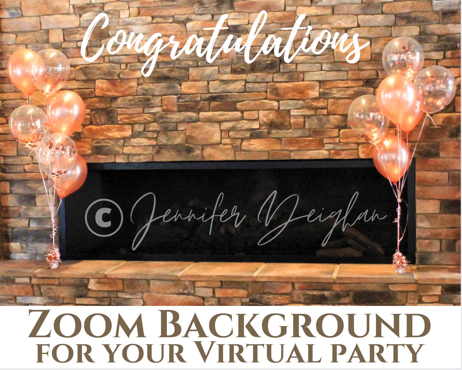Congratulations Zoom Virtual Background Zoom Congratulations Etsy Hong Kong
