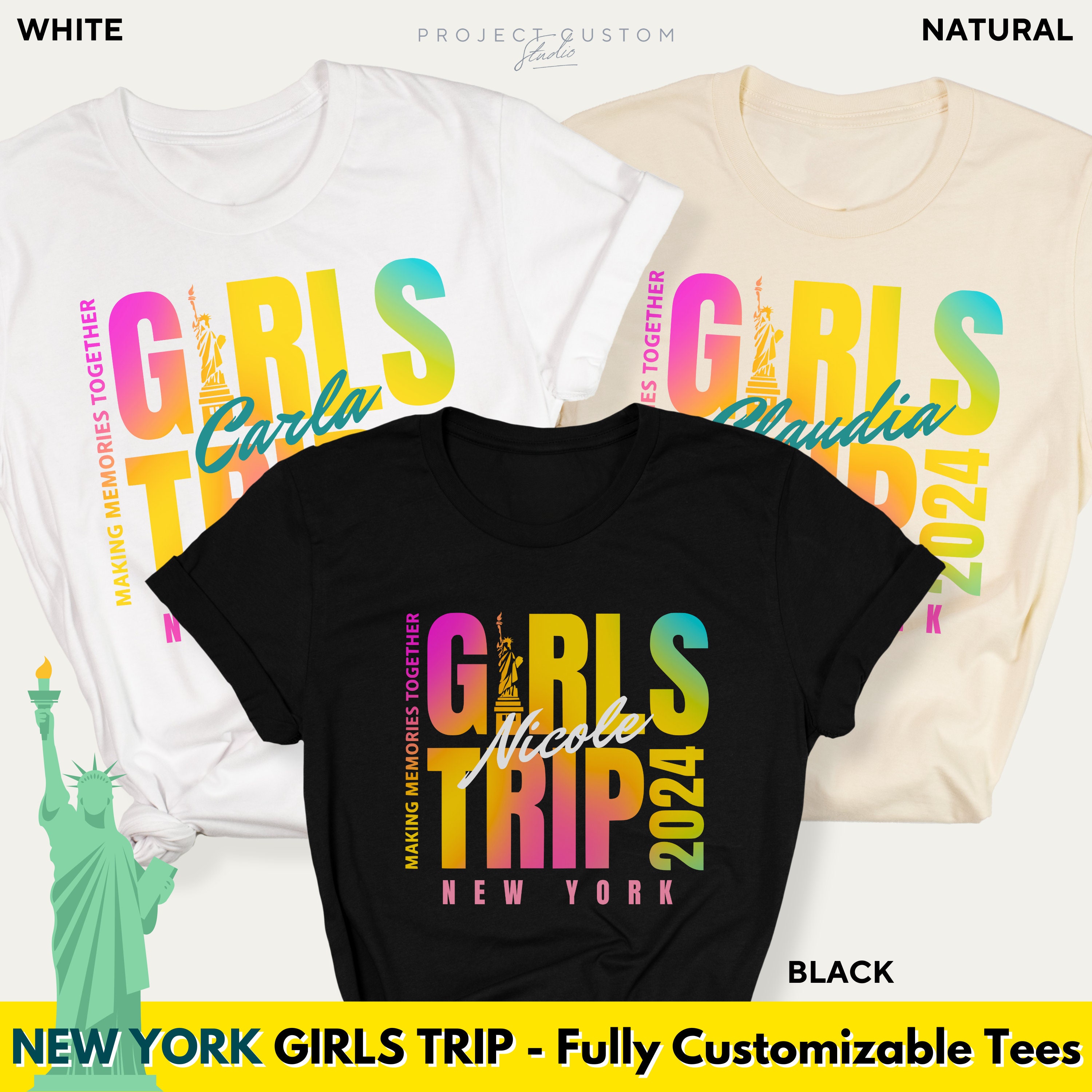 New York Girls Trip T-Shirt 2019 Bachelorette Nyc Vacation G New York Girls Trip T-Shirt 2019 Bachelorette Nyc Vacation G