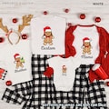 Funny Christmas Family Matching Shirts, Custom Name Gingerbread Man, Fun Christmas Party Tshirt, Personalized Xmas T-Shirt Holiday Gift Tees