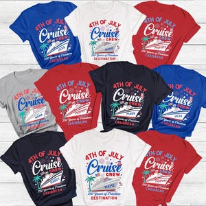 250th Anniversary 4th of July Cruise Shirt, Custom Family Cruise Shirts, 4th of July Tank Top Women American Flag USA Shirt Independence Day