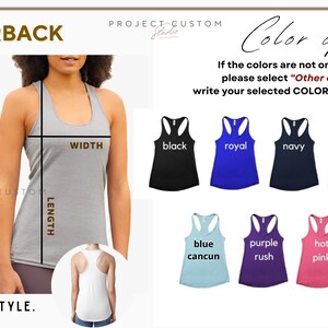 Custom Design Group Shirts, Business Logo Tshirts, Personalized Family Vacation Shirts Matching Party Tees Girls Trip Shirts Friends Gifts image 5