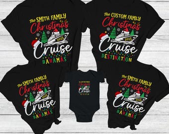 Personalized Family Christmas Cruise 2026 Shirt