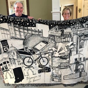 B&W B-Town Blanket 60&quot;X80&quot;