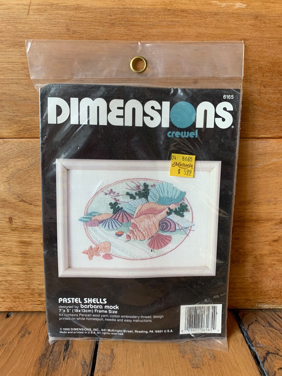 Dimensions Shell Collection 2280 Dimensions PASTEL SHELLS 6165 Crewel Kit NEW Unopened - Etsy
