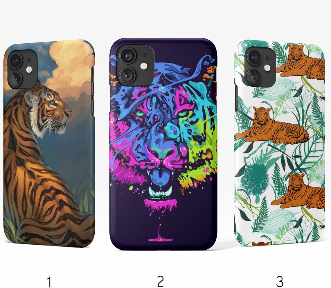 Tiger iPhone case animal iPhone 12 Pro Max case Mini case Etsy