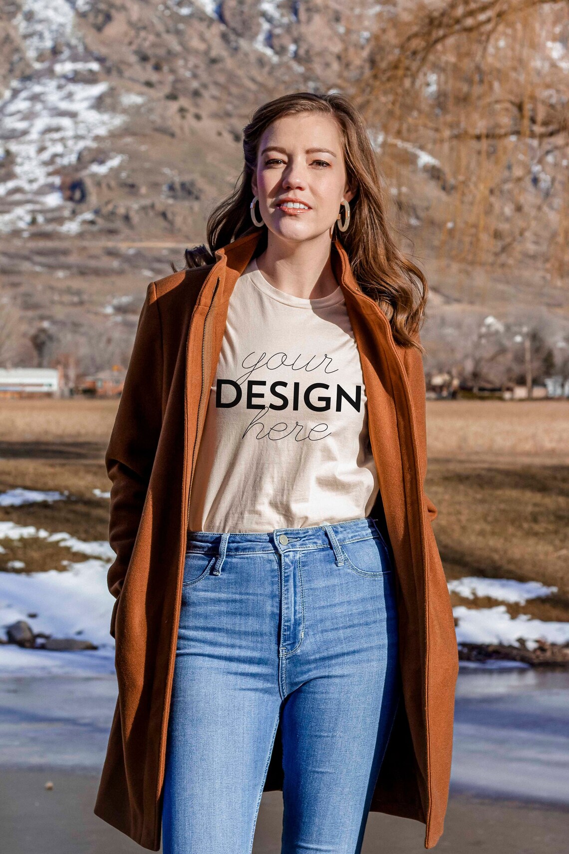 Download Bella Canvas Soft Cream T-Shirt Mockup Bella Canvas 3001 | Etsy