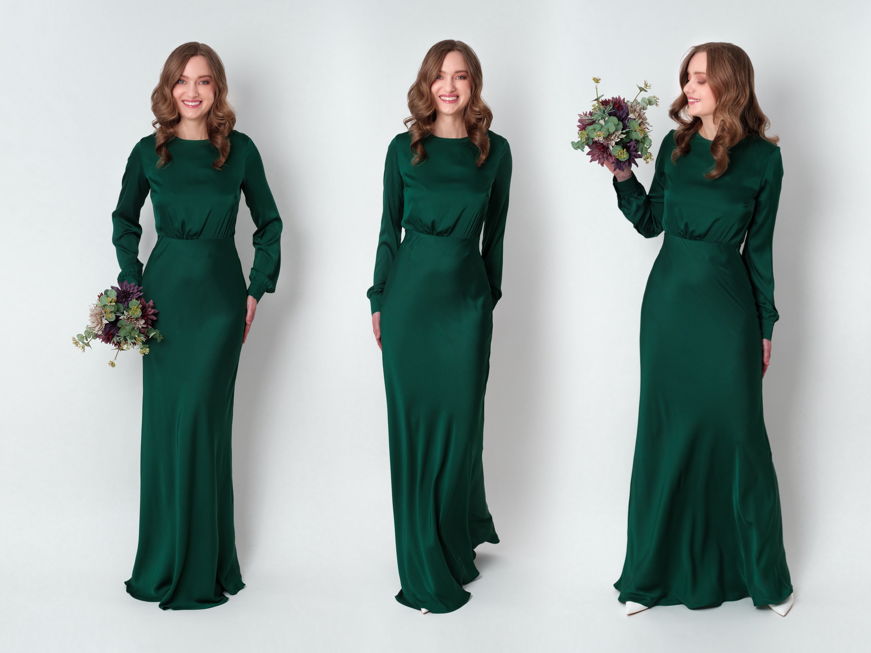 Long sleeve bridesmaid dresses canada 2025