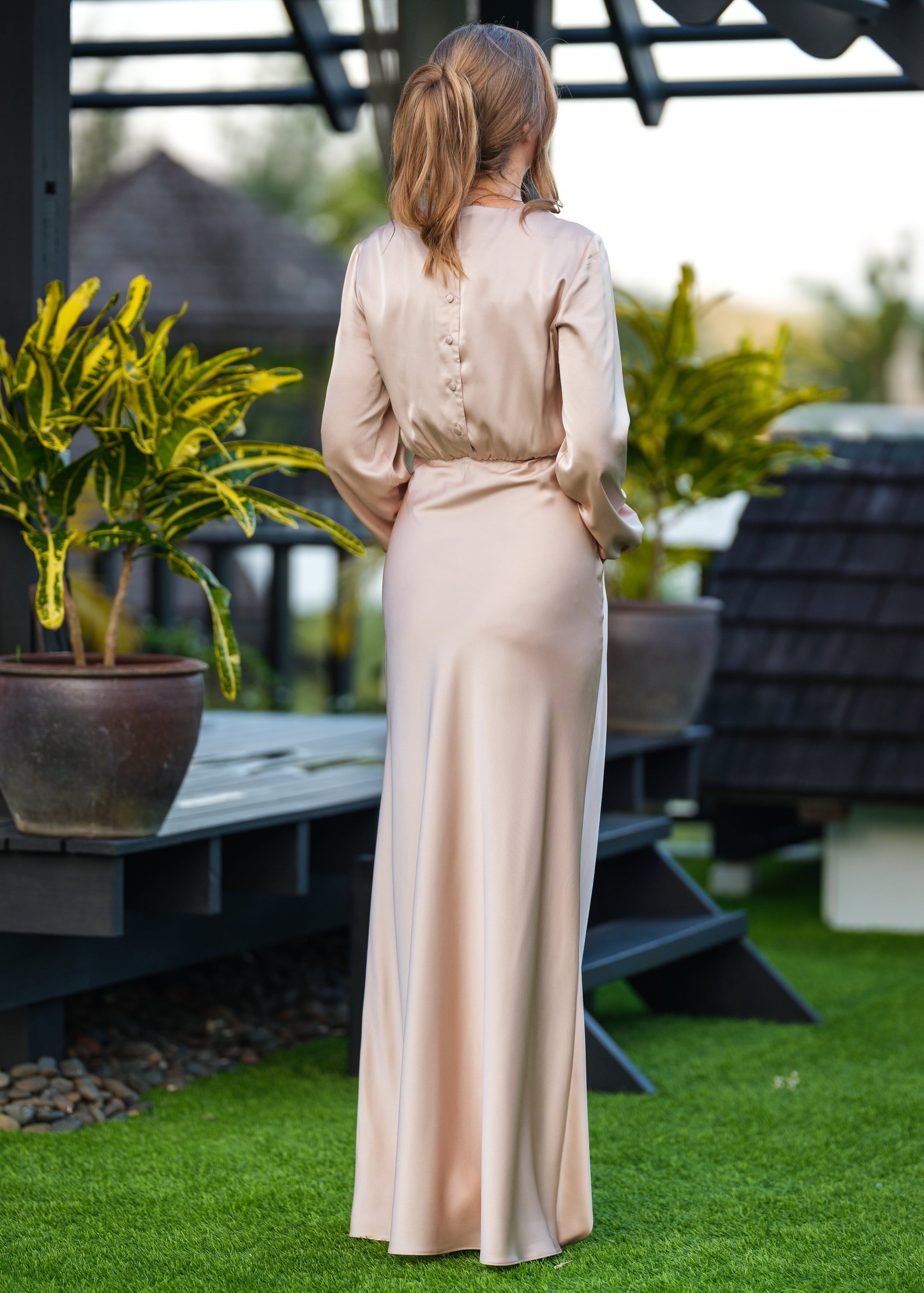 princess polly baby blue dress Ivory Taupe and Nude Bridesmaid Dresses main image 0