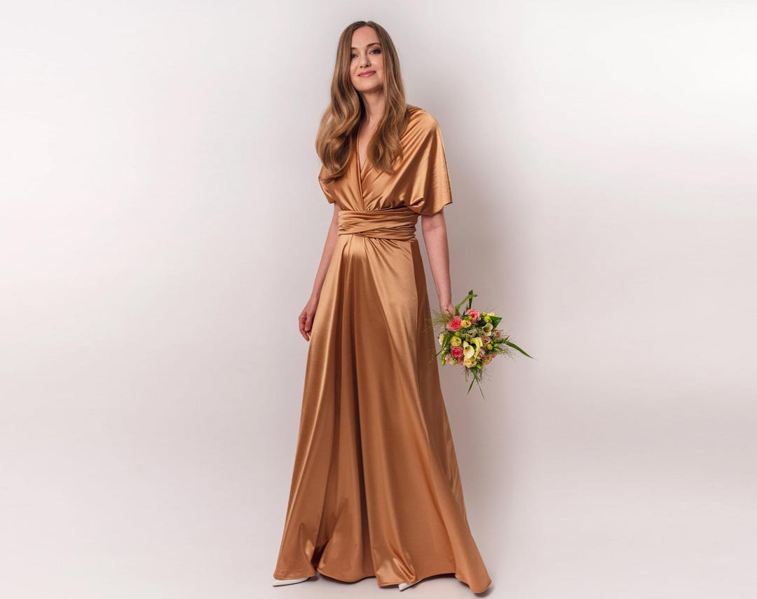 Vestido Multiposicion Vestido Transformable Largo Vestido Infinito