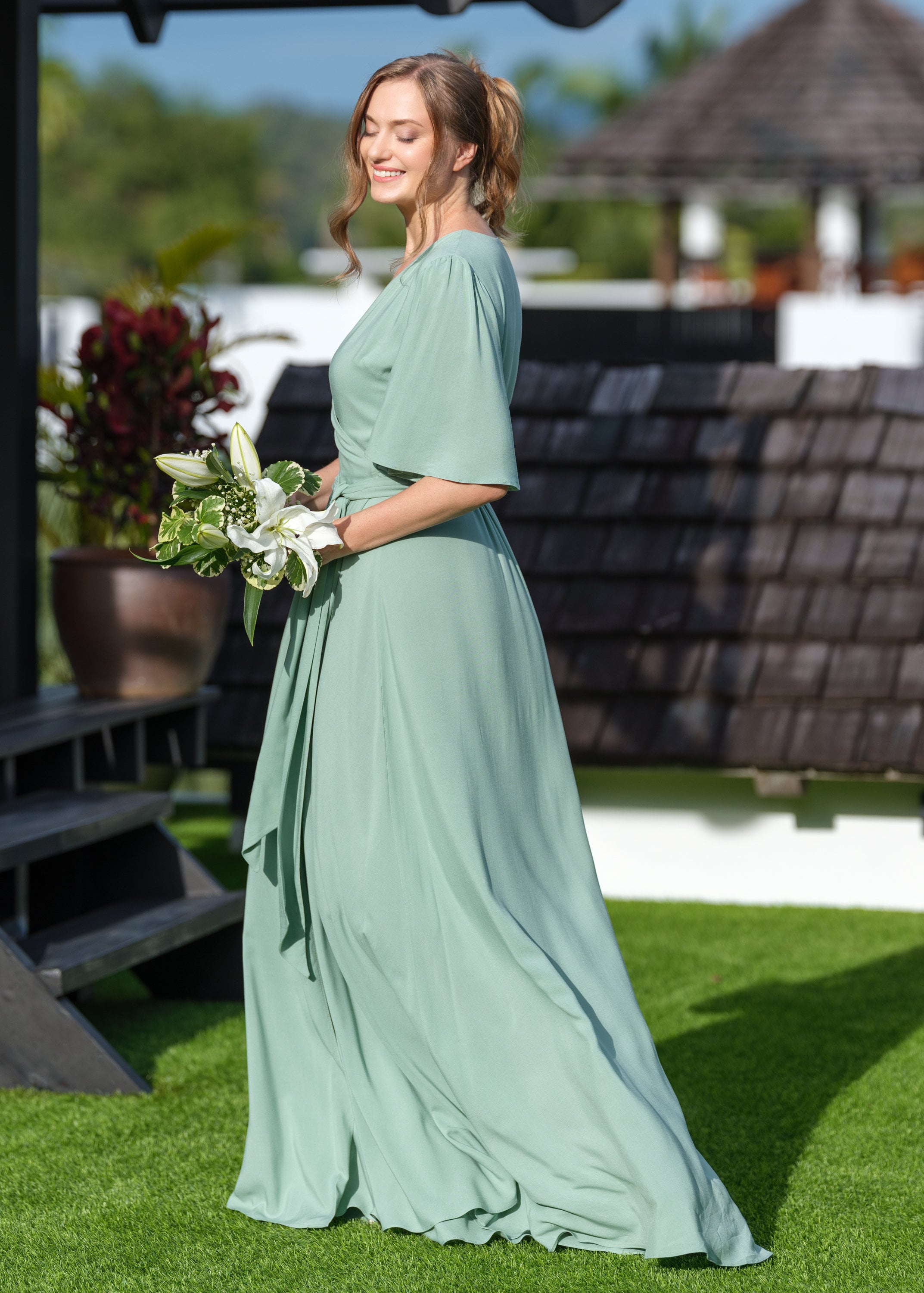 simple summer bridesmaid dresses Summer Adjustable Bridesmaids Dress
