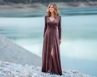 long sleeve demin dress Indigo Puff Sleeve Denim Midi Dress – Mint Velvet