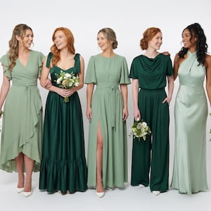 green maternity bridesmaid dress Wedtrend Women Dusty Sage Bridesmaid Dress A Line Spaghetti Straps Pleated Maternity  Wedding Party Dress  WEDTREND