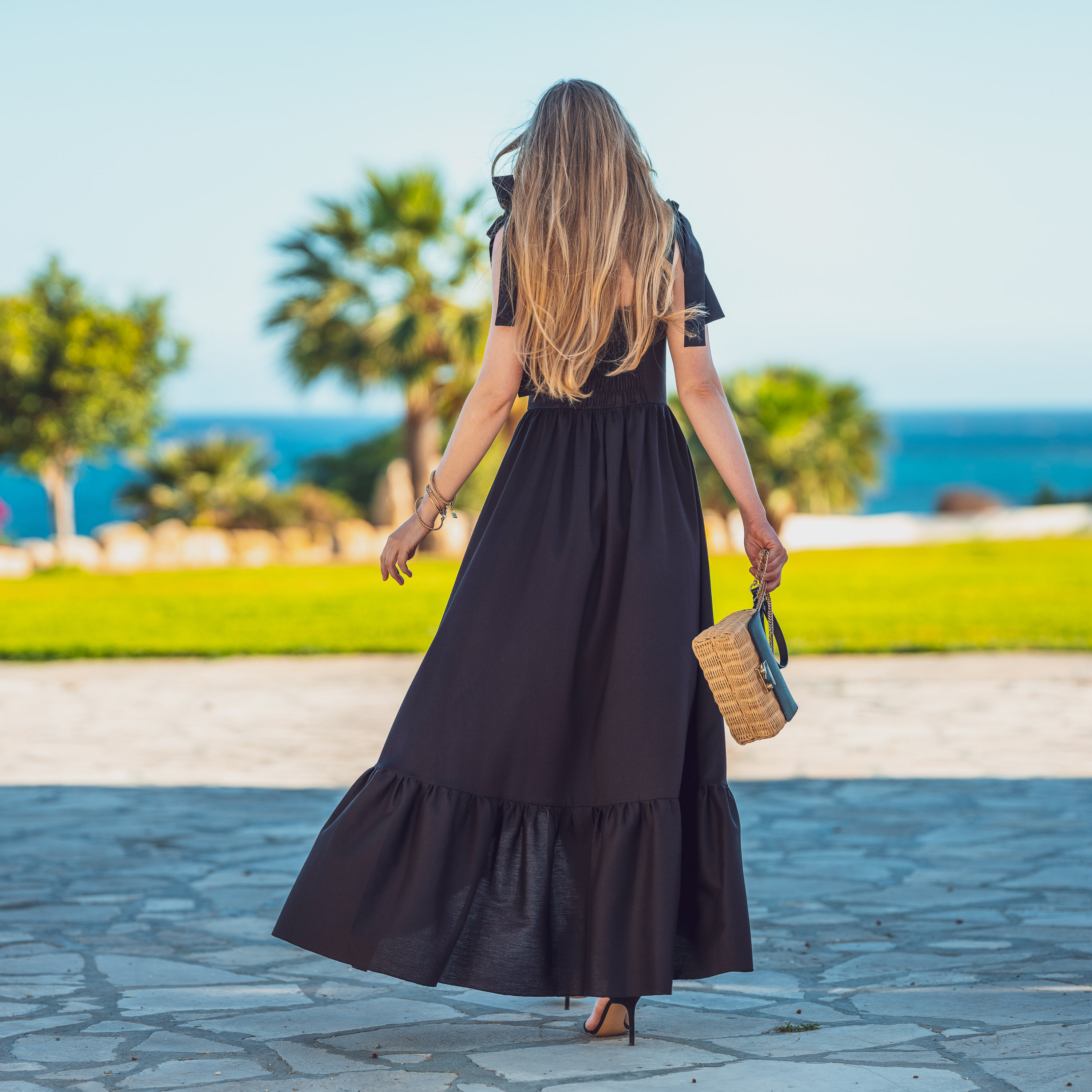 black summer dresses for women Dress Solid Halter Neck Sleeveless A-Line Flowy Mini Dress Lightweight Casual Date Night S Womens Black Summer Elegant Party Night Dress best black summer dresses The