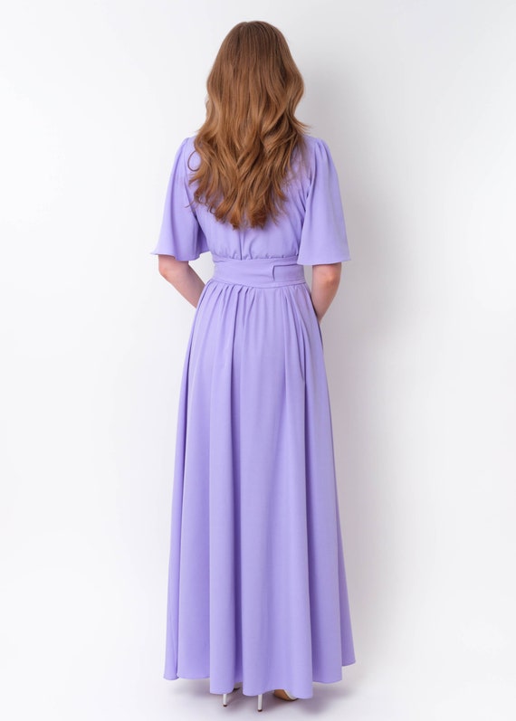 amazon purple bridesmaid dresses Elegant Mulberry Purple One-shoulder Lace Top Mermaid Long Bridesmaid –  SposaBridal