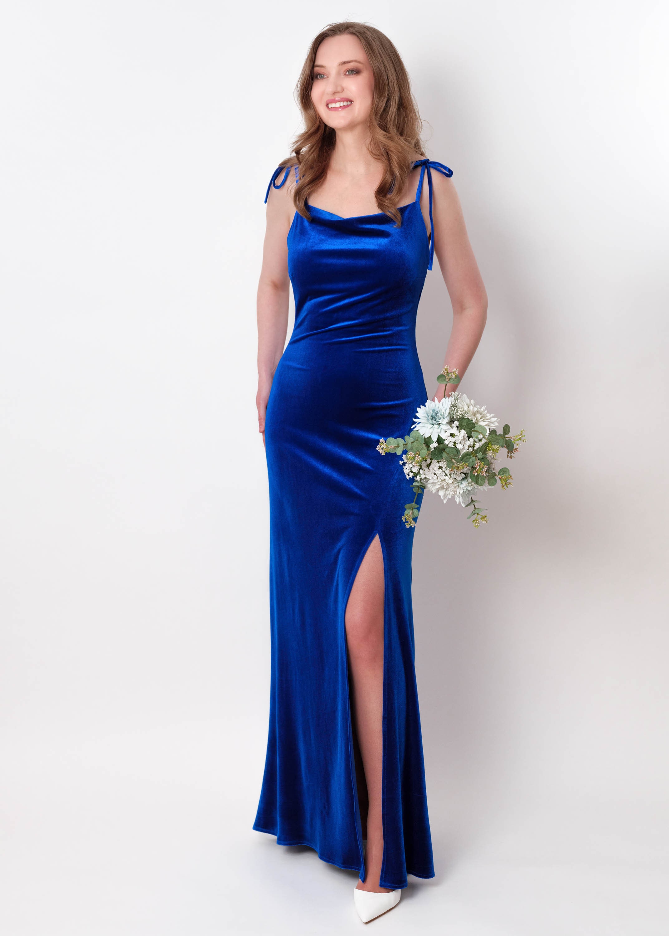 Royal Blue Velvet Bodycon Dress Royal Blue Velvet Bodycon Dress