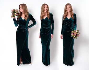 80s Green Velvet Laura Ashley Dress. Size 12 / 28" Waist. Puff Sleeve,  Cotton, Midi - Etsy