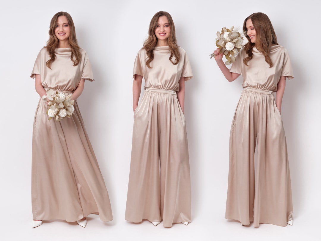 JUANITA- CHAMPANGE BEIGE SILK CORD main image 1