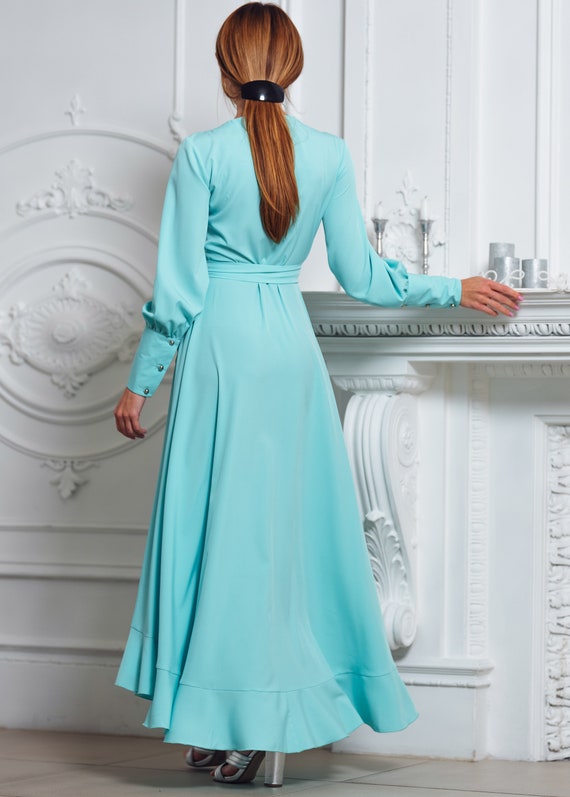 princess polly baby blue dress Mismatched Neutral Bridesmaid Gowns