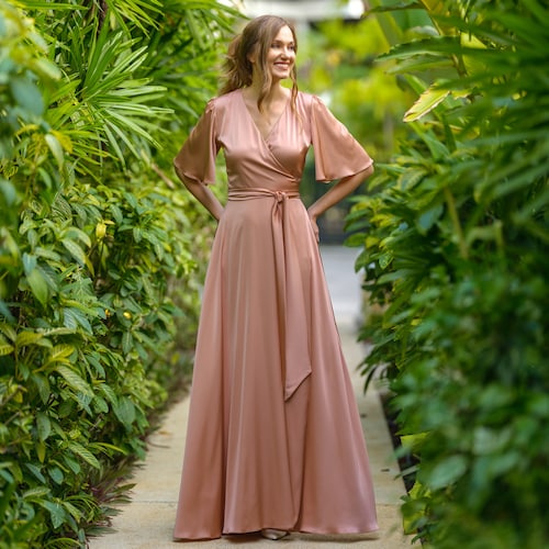 slim fit dress slacks LaDivine 7475 Formal Long Sleeve Dress Evening Gown – The Dress Outlet main image 1