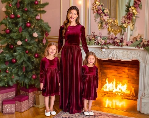 christmas dresses black IMEKIS Toddler Velvet Dress: Baby Winter Pageant Fall Wedding Guest Party Kids Princess Long Sleeve Ruffle Tulle Evening Infant Xmas Holiday Family Outfit Photoshoot 12-18 Months: Clothing, Shoes & 3X while supplies last occ:Races LOVICK STRAIGHT NECK PADDED Size:L (US 12_14)