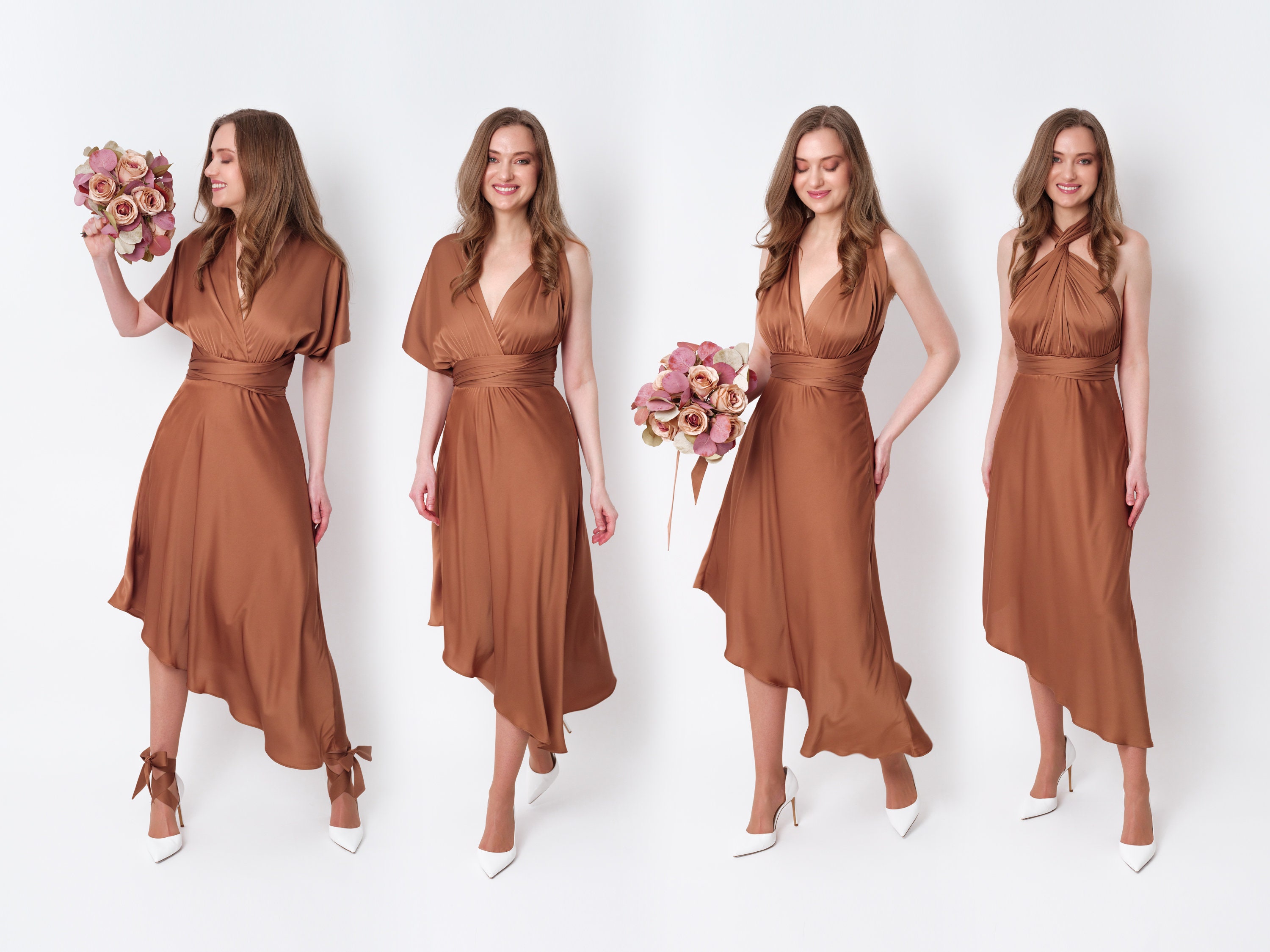 Terracotta bridesmaid dress España