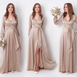 Champagne Colored Bridesmaid Dresses - Etsy
