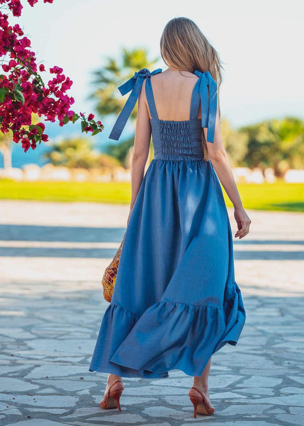 100 cotton dress Magic Bedding 100% Cotton Kaftan, Long Flowing Dress, Ideal for Beach, Lounge, Sleepwear Coverup for Vacation or Home Long V-Neck Maxi Dress, Boho