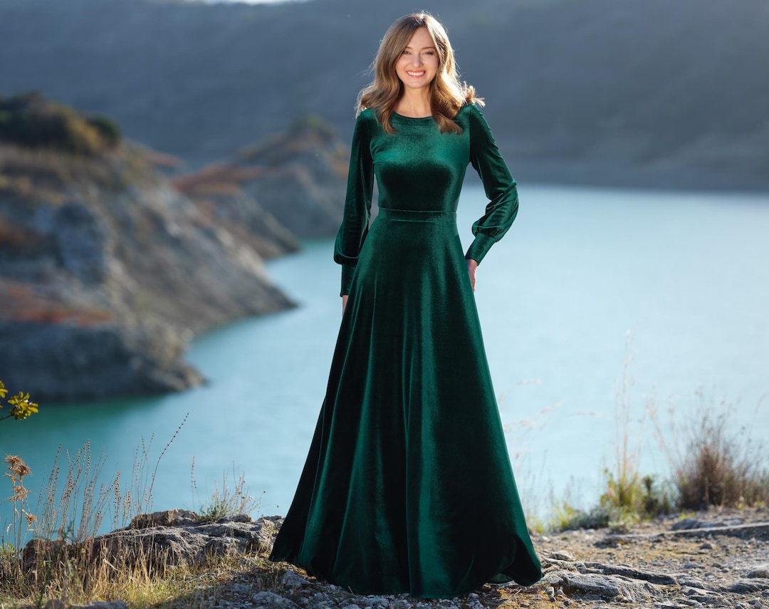 green emerald velvet dress Sage Green Velvet Lace Strapless Fashion Sheath Formal Dresses, CP0958 US16 / Custom Color(leaving A note)