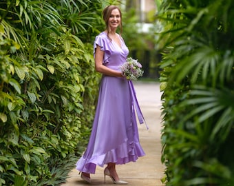floor length chiffon bridesmaid dresses Chiffon Bridesmaid Dresses V Neck Split