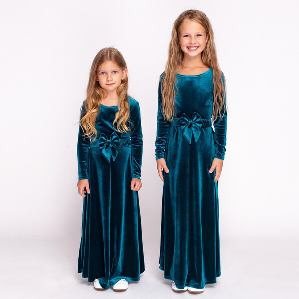 Teal Baby Dress Etsy