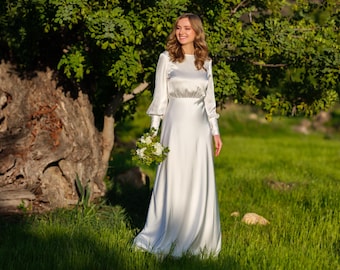 Second Wedding For Older Brides Casual Mature Bridal Dresses Casual Wedding  Dress For Older Brides, Elopement