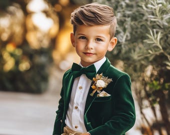 Velvet bow tie for boy matches perfectly the dress color, Boy formal wear, wedding bowties, neck tie bow