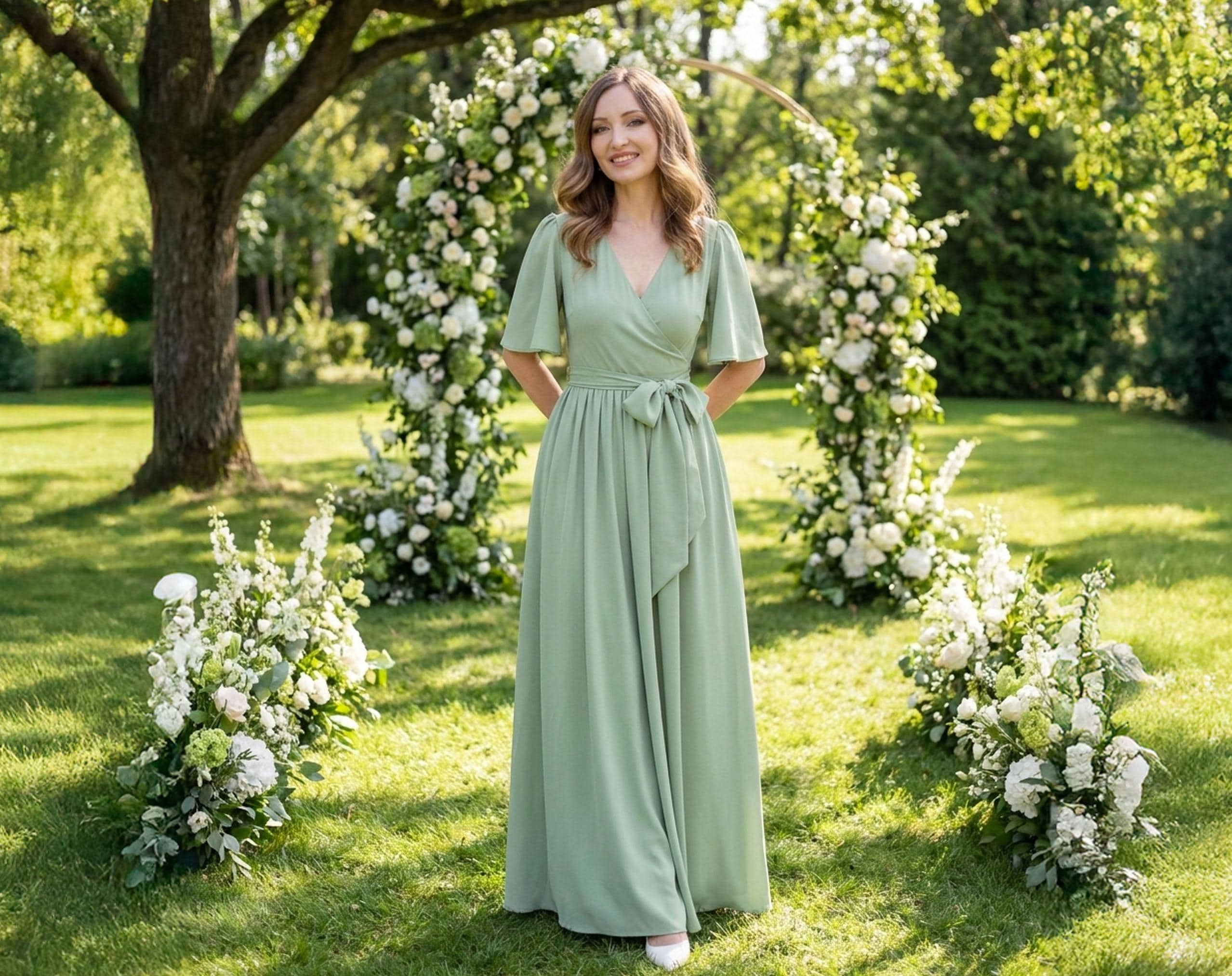 sage green mother of groom dress the dusty sage mother of the bride dress