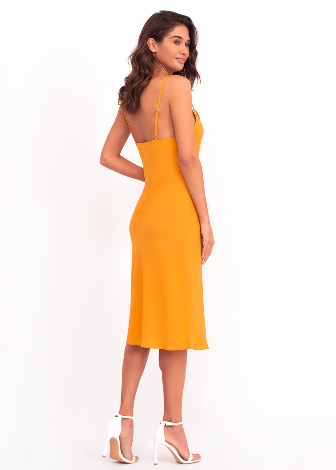 Light summer yellow dress | Etsy