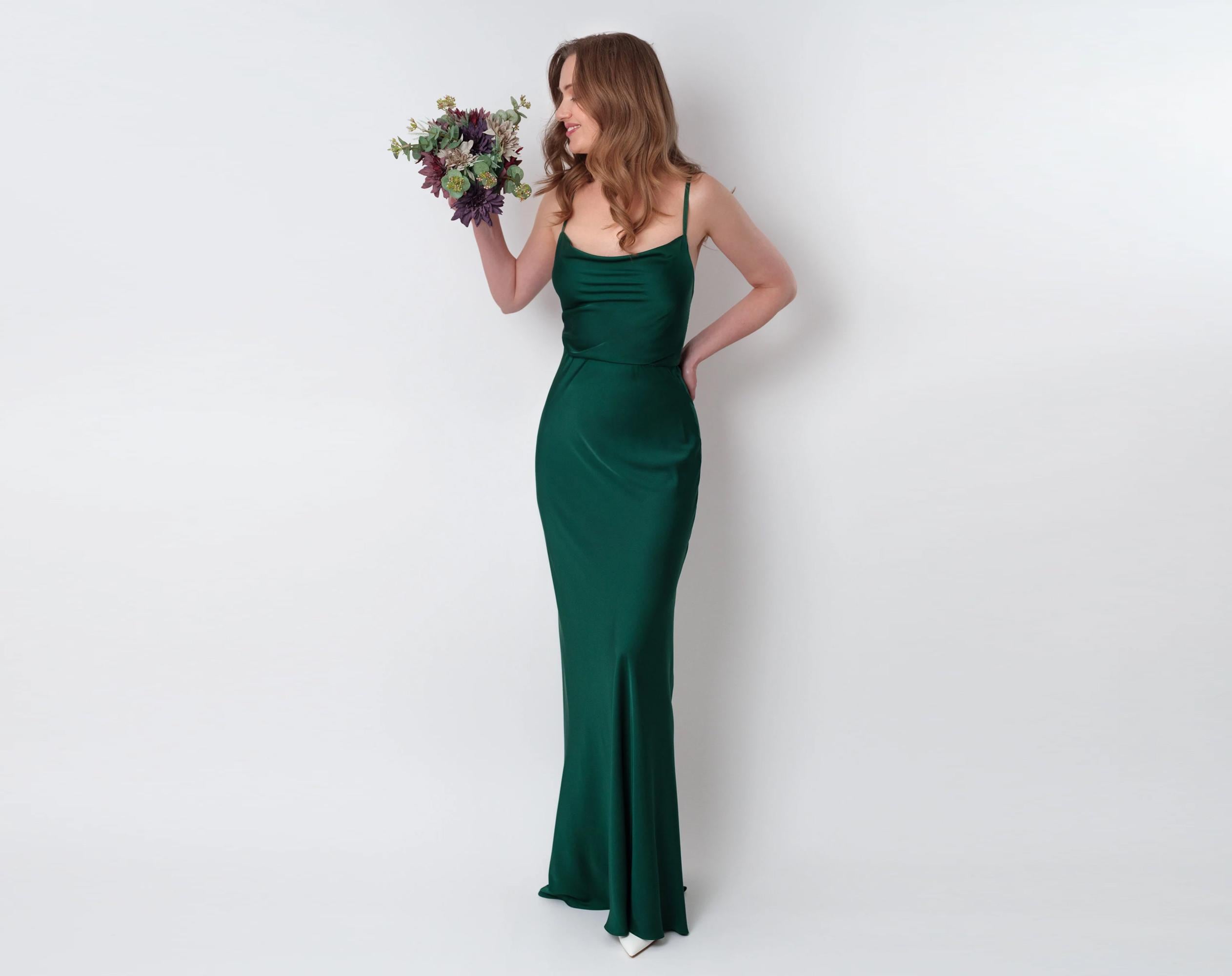slim fit dress slacks Stunning Lace Evening Dress Off The Shoulder Mermaid Party Dress Dark Green Half Sleeve Maxi Occasion Dress Wedding Guest Dress main image 1