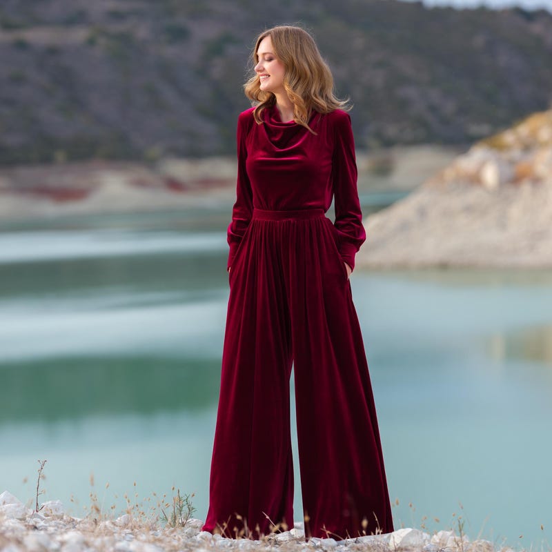 Purple Jumpsuit Womens - Etsy