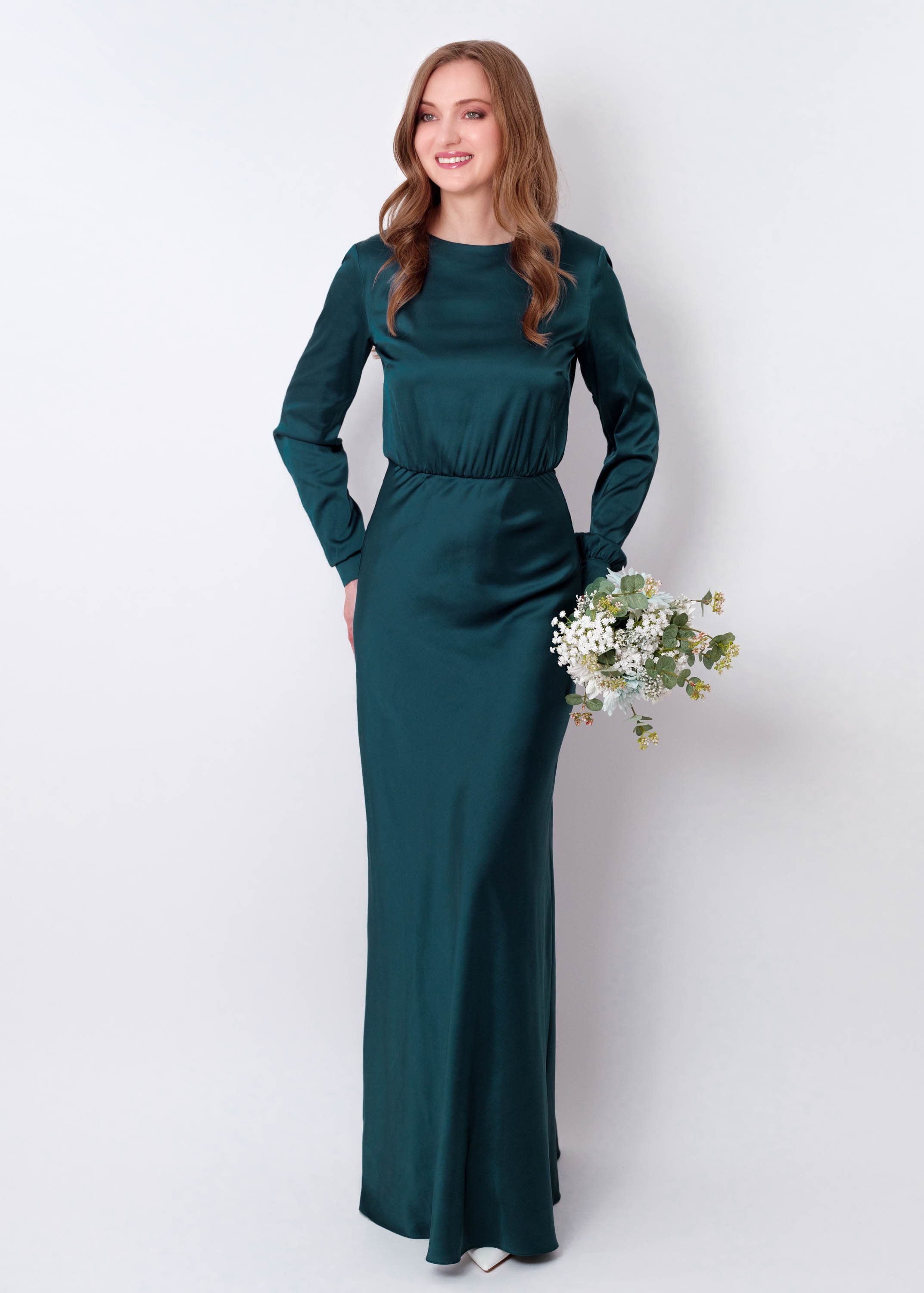 dark teal bridesmaid dresses with sleeves Bride Lace Teal Bridesmaid Dresses Mermaid Lace Dark Teal Bridesmaid Dress  Embroidery Maid Of Honor Dress