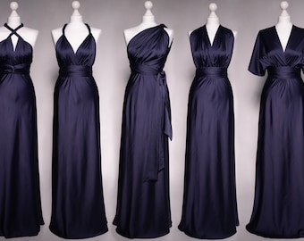 Infinity dress styles store navy blue