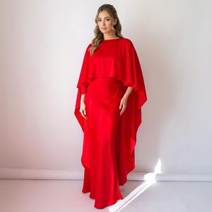Red Cape for Gowns - Etsy Red Cape for Gowns - Etsy
