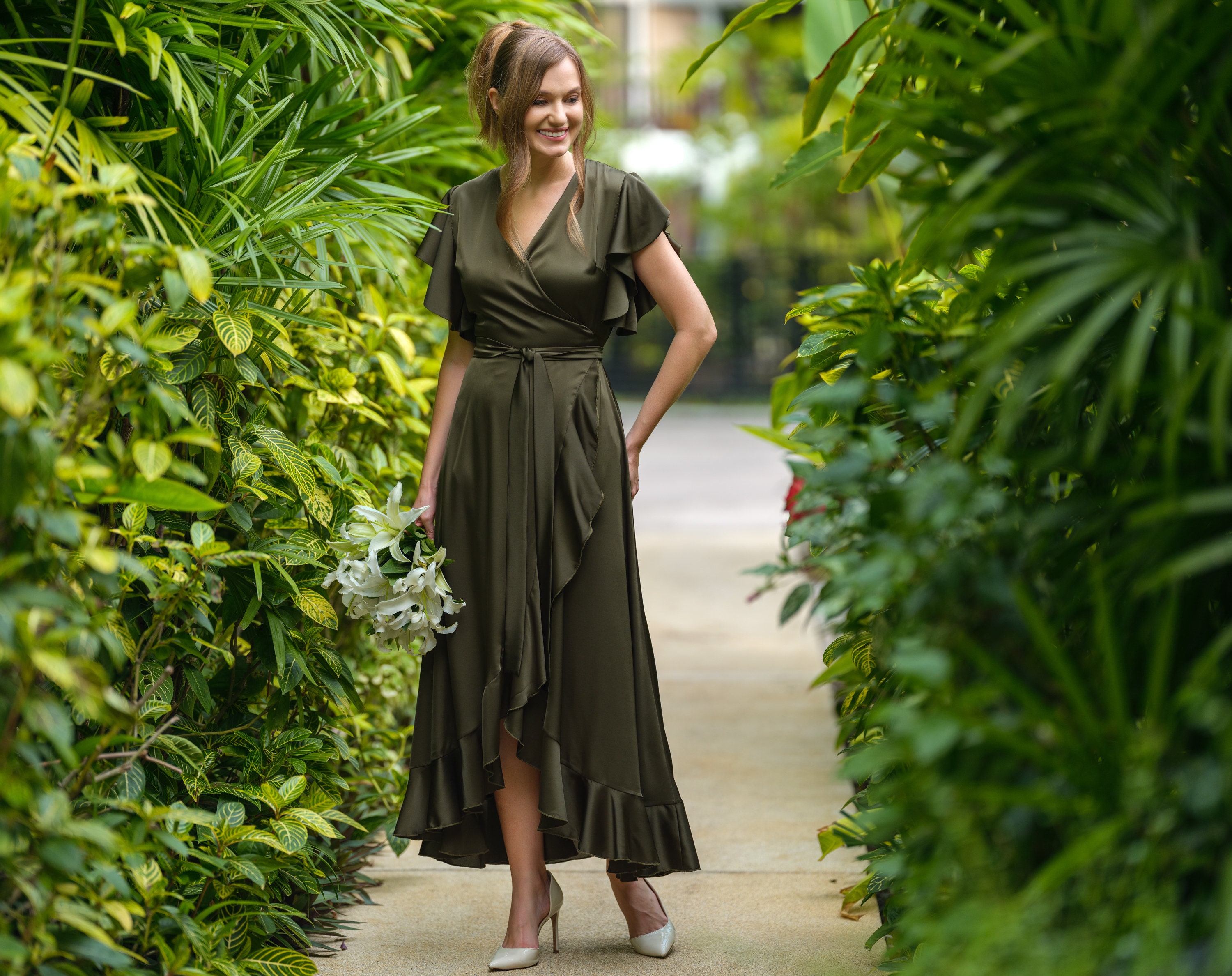 Martini Olive Dress - Etsy Canada