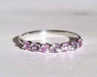 5.26 Ctw 925 Sterling Silver Plated Oval Shaped Pink Sapphire & White CZ Diamond Engagement Classic Wedding Ring 5.26 Ctw 925 Sterling Silver Plated Oval Shaped Pink Sapphire & White CZ Diamond Engagement Classic Wedding Ring