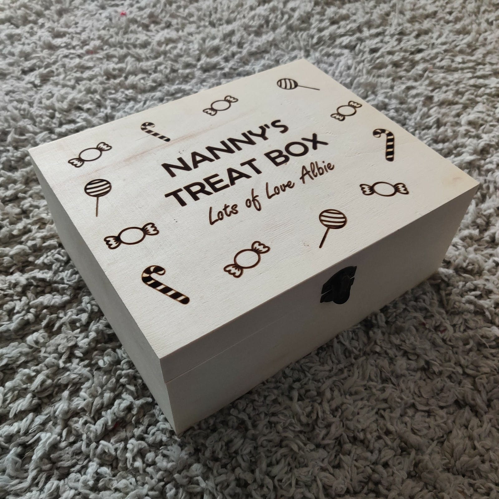 Personalised Wooden Boxes Sweet/treat Etsy UK