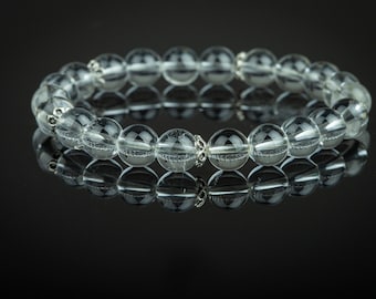 Pulseira de contas elásticas Dur Al Najaf, pulseira de cordão elástico transparente brilhante, pulseira de pedras preciosas unissex, masculina, feminina, unissex