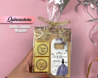 Customizable Mis Quince Años, Quinceanera Favours, 15th Birthday Gift,  Birthday Party Favor for Guests, Quinceañera Party Souvenirs