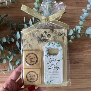 Wedding Favor Magnet with Gift Pack and Chocolate, Wedding Gift Pack for Guests, Wedding Favors for Guests in Bulk,  Wedding Souvenir