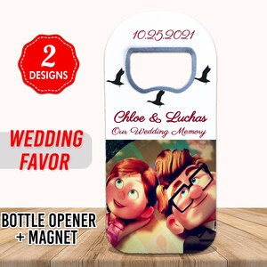 Customizable Wedding Favor For Guests in Bulk, Wedding Thank You Favor, Custom Wedding Gift, Wedding Gift, Save The Date, Custom Cap Opener