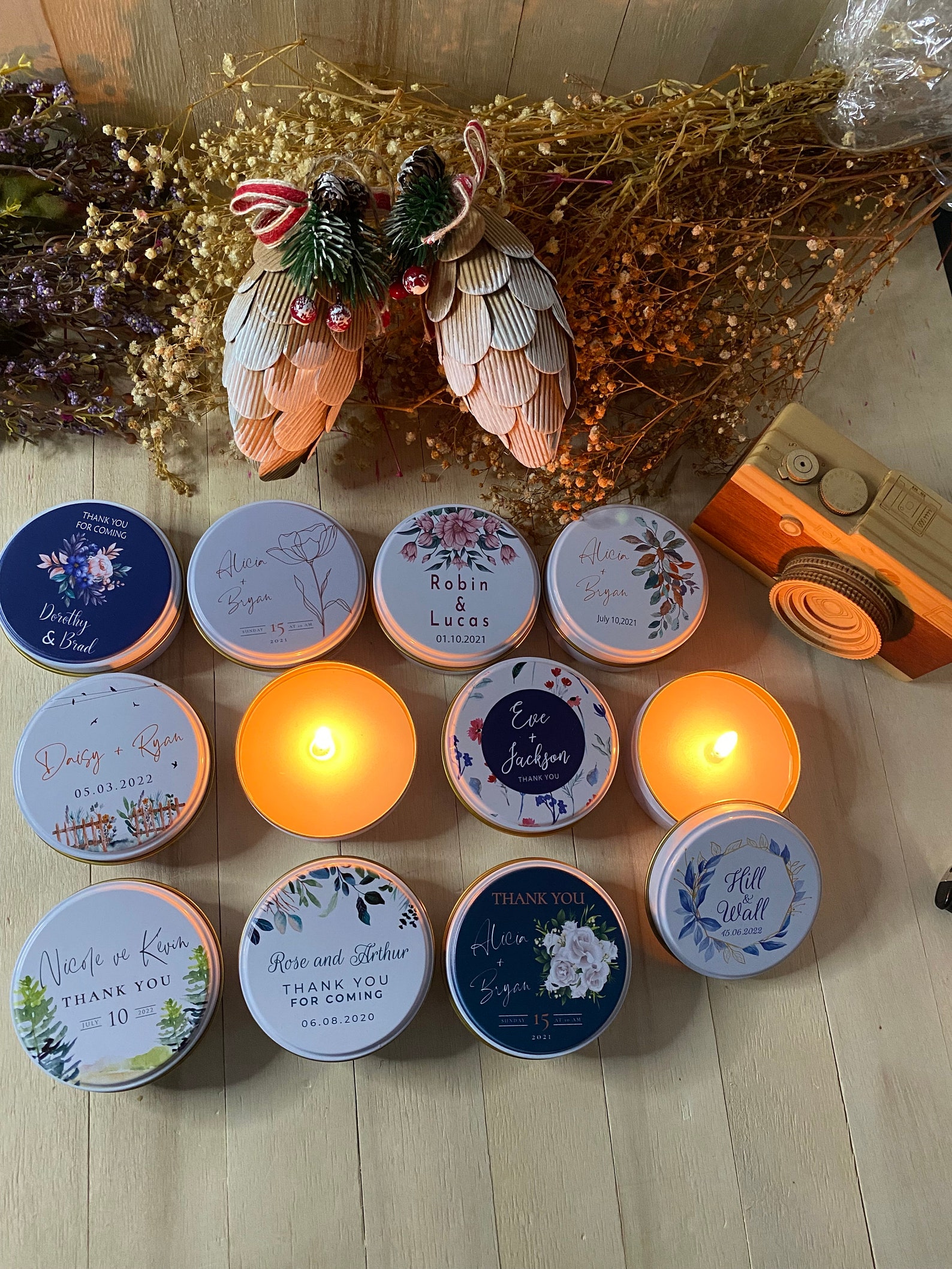 Candle Wedding Favor Bulk Wedding Favor for Guests Etsy