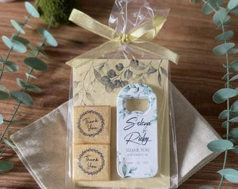 Wedding Favor Magnet with Gift Pack and Chocolate, Wedding Gift Pack for Guests, Wedding Favors for Guests in Bulk,  Wedding Souvenir