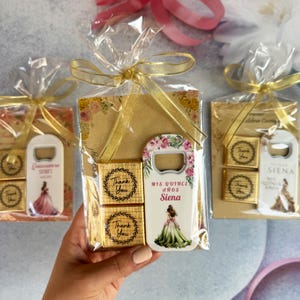 Customizable Mis Quince Años, Quinceanera Favours, 15th Birthday Gift,  Birthday Party Favor for Guests, Quinceañera Party Souvenirs